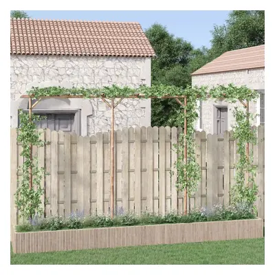 vidaXL Pergola bambus 385 x 40 x 205 cm