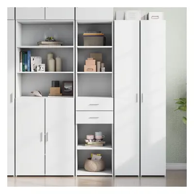 vidaXL Skříň highboard bílá 45 x 42,5 x 185 cm kompozitní dřevo