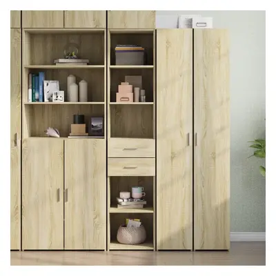 vidaXL Skříň highboard dub sonoma 40 x 42,5 x 185 cm kompozitní dřevo