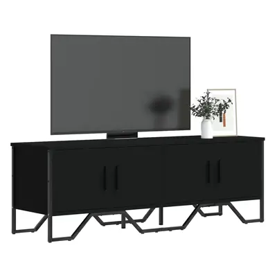 vidaXL TV skříňka černá 122 x 34 x 41 cm kompozitní dřevo