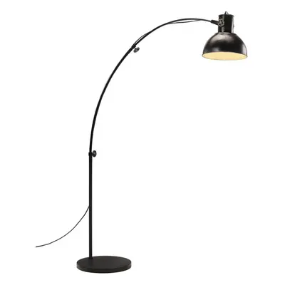 vidaXL Stojací lampa 25 W černá 150 cm E27