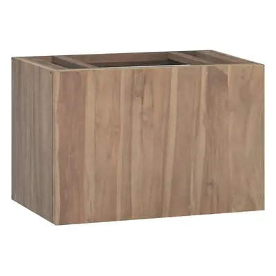 vidaXL Nástěnná koupelnová skříňka 60 x 39 x 40 cm masivní teak