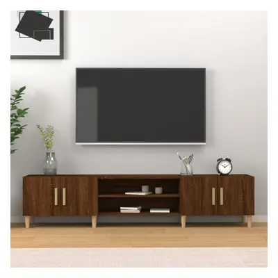 vidaXL TV skříňka hnědý dub 180 x 31,5 x 40 cm kompozitní dřevo