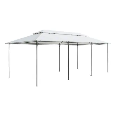 vidaXL Zahradní altán 600 x 298 x 270 cm bílý 180 g/m²