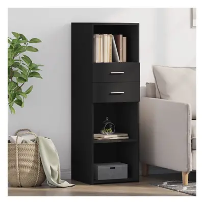 vidaXL Skříň highboard černá 40 x 42,5 x 124 cm kompozitní dřevo