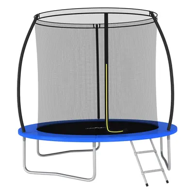 vidaXL Trampolína s příslušenstvím kulatá 244 x 55 cm 100 kg