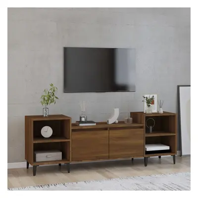 vidaXL TV skříňka hnědý dub 160x35x55 cm kompozitní dřevo