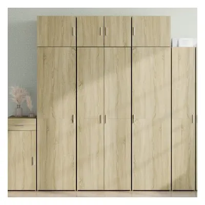 vidaXL Skříň highboard dub sonoma 70 x 42,5 x 185 cm kompozitní dřevo