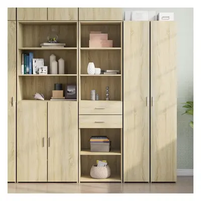 vidaXL Skříň highboard dub sonoma 50 x 42,5 x 185 cm kompozitní dřevo