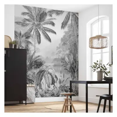 Komar Fototapeta Lac Tropical Black & White 200 x 270 cm