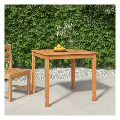 vidaXL Zahradní jídelní stůl 85 x 85 x 75 cm masivní teak