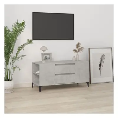 vidaXL TV skříňka betonově šedá 102x44,5x50 cm kompozitní dřevo