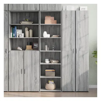 vidaXL Skříň highboard šedá sonoma 50 x 41 x 185 cm kompozitní dřevo