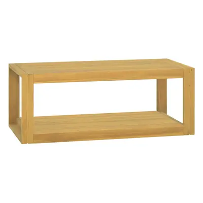 vidaXL Nástěnná koupelnová skříňka 90 x 45 x 35 cm masivní teak