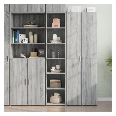 vidaXL Skříň highboard šedá sonoma 40 x 41 x 185 cm kompozitní dřevo