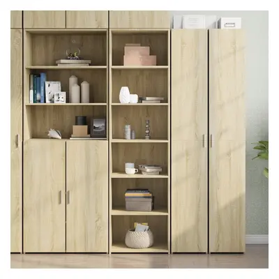 vidaXL Skříň highboard dub sonoma 50 x 41 x 185 cm kompozitní dřevo