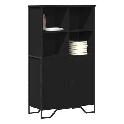 vidaXL Highboard černý 79,5 x 35,5 x 137,5 cm kompozitní dřevo