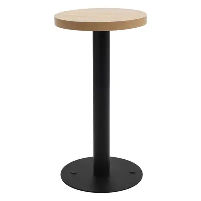 vidaXL Bistro stolek světle hnědý 40 cm MDF