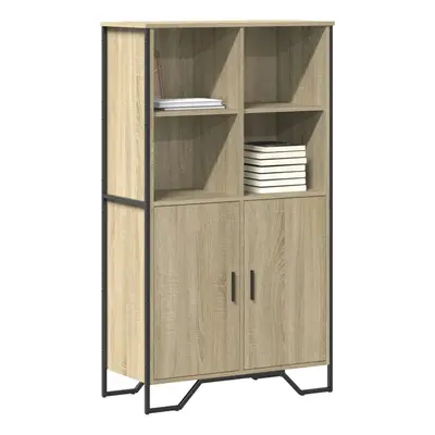 vidaXL Highboard dub sonoma 79,5 x 35,5 x 137,5 cm kompozitní dřevo