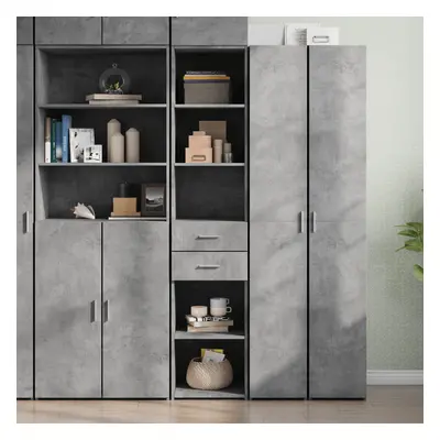 vidaXL Skříň highboard betonově šedá 40x42,5x185 cm kompozitní dřevo