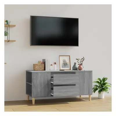 vidaXL TV skříňka šedá sonoma 102x44,5x50 cm kompozitní dřevo