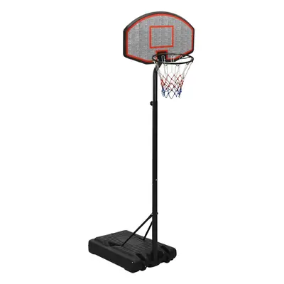 vidaXL Basketbalový koš černý 237-307 cm polyethylen