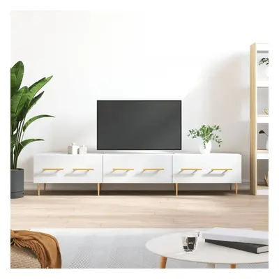 vidaXL TV skříňka bílá 150 x 36 x 30 cm kompozitní dřevo