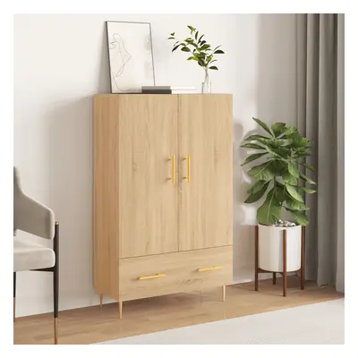 vidaXL Skříň highboard dub sonoma 69,5 x 31 x 115 cm kompozitní dřevo