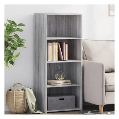 vidaXL Skříň highboard šedá sonoma 50 x 41 x 124 cm kompozitní dřevo