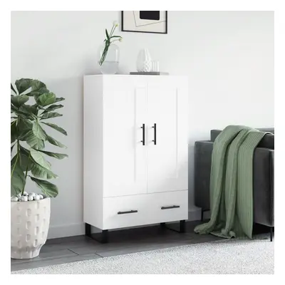 vidaXL Skříň highboard bílá 69,5 x 31 x 115 cm kompozitní dřevo