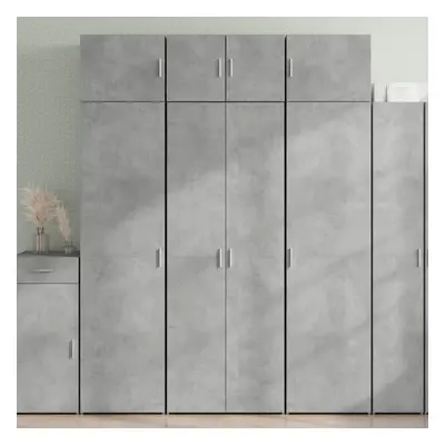 vidaXL Skříň highboard betonově šedá 70x42,5x185 cm kompozitní dřevo