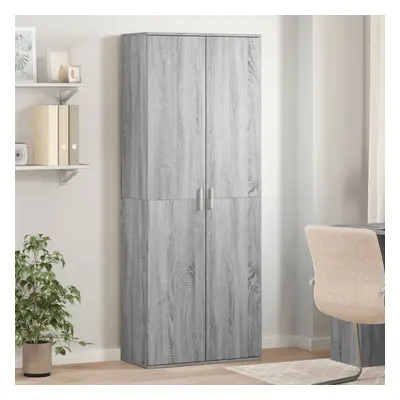 vidaXL Skříň highboard šedá sonoma 70 x 35 x 180 cm kompozitní dřevo