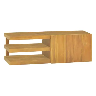 vidaXL Nástěnná koupelnová skříňka 90 x 40 x 30 cm masivní teak