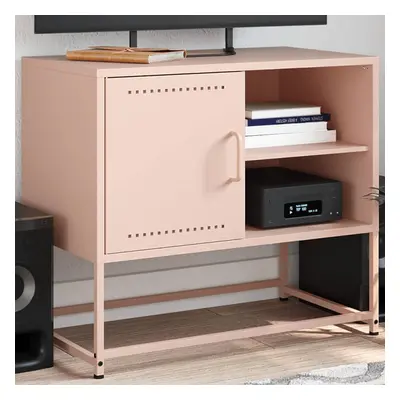 vidaXL Skříň highboard bílá 100,5 x 39 x 107 cm ocel