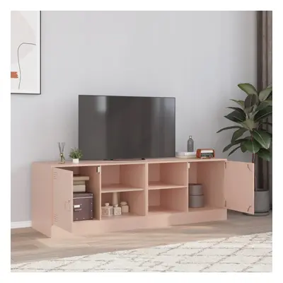 vidaXL TV skříňky 2 ks růžové 67 x 39 x 44 cm ocel