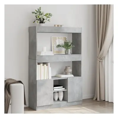 vidaXL Skříň highboard betonově šedá 92 x 33 x 140 cm kompozitní dřevo