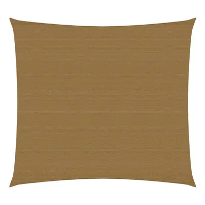 vidaXL Stínící plachta 160 g/m² taupe 7 x 7 m HDPE