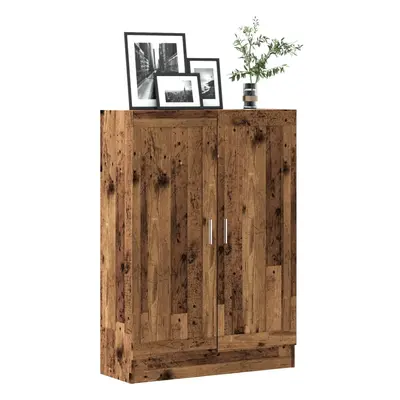 vidaXL Knihovna old wood 82,5 x 30,5 x 115 cm kompozitní dřevo