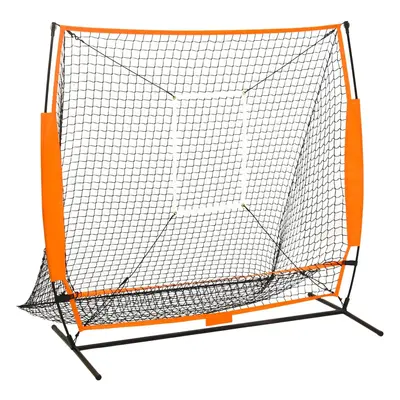 vidaXL Tréninková síť pro baseball černá 174 x 76 x 158,5 cm