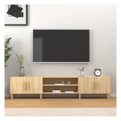 vidaXL TV skříňka dub sonoma 180 x 31,5 x 40 cm kompozitní dřevo