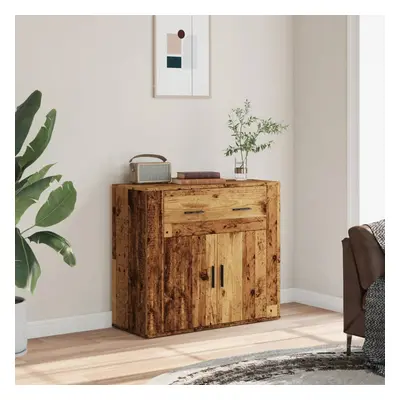 vidaXL Příborník old wood 80x33x70 cm kompozitní dřevo