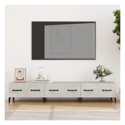 vidaXL TV skříňka betonově šedá 150 x 34,5 x 30 cm kompozitní dřevo