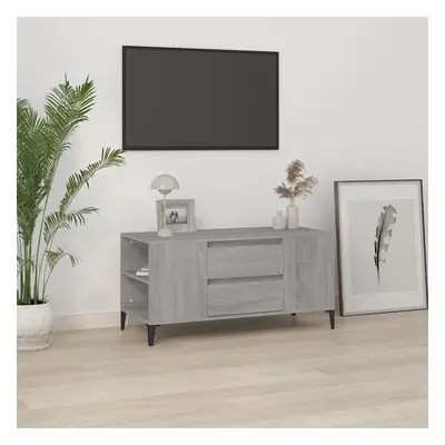 vidaXL TV skříňka šedá sonoma 102x44,5x50 cm kompozitní dřevo