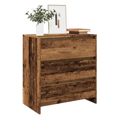 vidaXL Příborník old wood 70 x 41 x 75 cm kompozitní dřevo