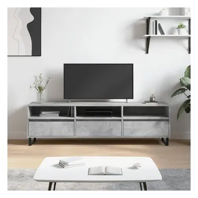 vidaXL TV skříňka betonově šedá 150 x 30 x 44,5 cm kompozitní dřevo