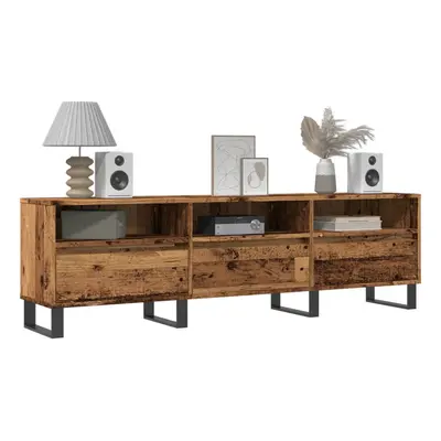 vidaXL TV skříňka old wood 150 x 30 x 44,5 cm kompozitní dřevo