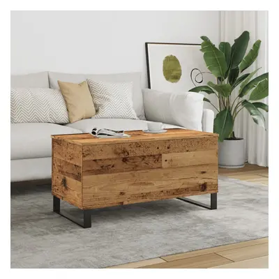 vidaXL Konferenční stolek old wood 90 x 44,5 x 45 cm kompozitní dřevo