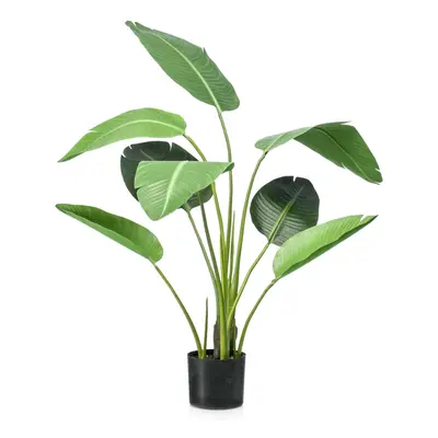 Emerald Umělá Strelitzia 120 cm v květináči