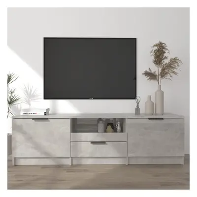 vidaXL TV skříňka betonově šedá 140 x 35 x 40 cm kompozitní dřevo