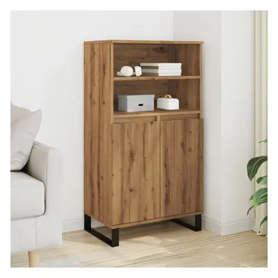 vidaXL Skříň highboard dub artisan 60 x 36 x 110 cm kompozitní dřevo